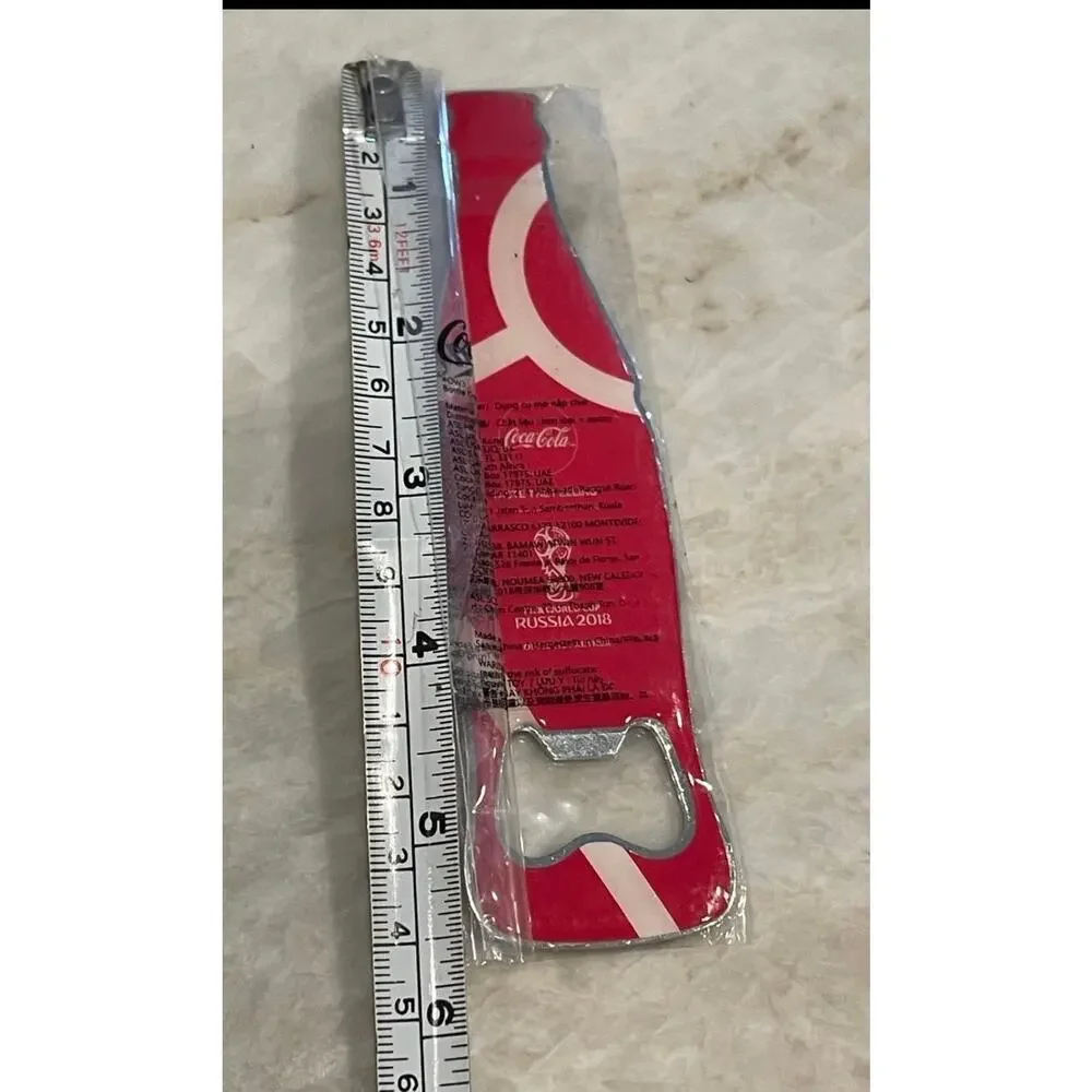 coca-cola bottle opener new in pckg  FIFA 2018